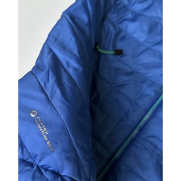 EDDIE BAUER Women’s Microlight Down Vest 650 Fill Puffer Vest Blue M - Picture 8 of 8
